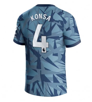 Aston Villa Ezri Konsa #4 Tredje trøje 2023-24 Kort ærmer